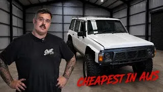 Thumbnail: Buying The Cheapest 4x4 Patrol to DESTROY (37s no lift)