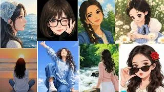 Thumbnail: 😊Cute Doll DP Images/🦋cute profile pic for girl aesthetic/🎀beautiful whatsapp dp for girls