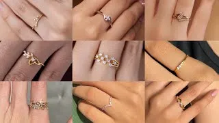 Thumbnail: Diamond ring design/Latest diamond ring collection//Gold diamond ring 