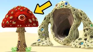 Thumbnail: New Mushroom Trypophobia Vs Sea Eater Trypophobia In Garry's Mod