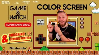 Thumbnail: I got the BRAND NEW Super Mario Bros GAME & WATCH system!