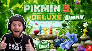 Thumbnail: Pikmin 3 Deluxe | NINTENDO SWITCH | Gameplay | FIRST LOOK!