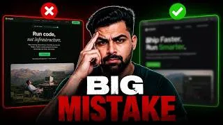 Thumbnail: I launched my startup ... and immediatly realized I made a mistake!!!