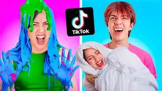 Thumbnail: Se me PEGÓ el SLIME en el PELO de Nuevo 😅 Carlos Alberto y Sandra Cires Art