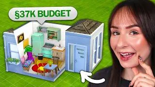 Thumbnail: Building with only 37k BUDGET challenge in The Sims 4