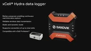Thumbnail: xCell® Hydra - Digital monitoring of consumed capacity for embedded rock bolts
