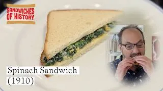 Thumbnail: Spinach Sandwich (1910) on Sandwiches of History