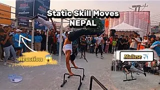Thumbnail: CRAZY STATIC SKILLS😱🔥 || CALISTHENICS ||