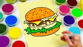 Thumbnail: Sand Painting Burger