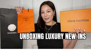 Thumbnail: LUXURY UNBOXING: Hermès Chaine d'Ancre Ring, Chanel Slim Bandeau & LV Packing Cube! ✨