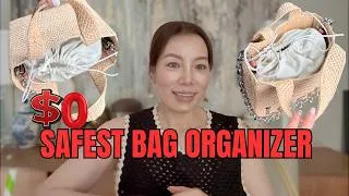 Thumbnail: Best FREE Bag Organizer Hack (£0 & Totally Safe!)