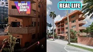 Thumbnail: GTA 6 vs REAL LIFE locations