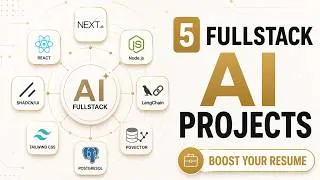 Thumbnail: 5 Fullstack AI Projects That Will Make Your Resume Stand Out in 2026