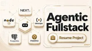 Thumbnail: Build This Fullstack Agentic AI Project for Your Resume | Next.js, Node, Descope, Mastra, PostgreSQL