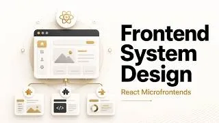 Thumbnail: React Microfrontends Crash Course 2026 | Frontend System Design Explained