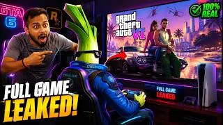 Thumbnail: GTA 6 FULL GAME LEAK?! Jason & Lucia Gameplay Details REVEALED!