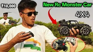 Thumbnail: Rc Monster Car 4x4 Unboxing Testing - Sunny k Exp | New Rc Monster Car Jumped On Mud 