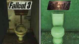 Thumbnail: Fallout 3 vs Fallout 4 | Toilet Comparison