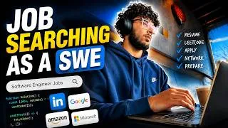 Thumbnail: Job Search as a SWE: Ep. 2 | Job Applications | Cafe | Code