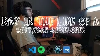 Thumbnail: Day in the life of a Software Developer | work + coding vlog, gaming
