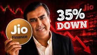 Thumbnail: Jio Financial Stock Down by 35% | Should you Buy or Not? | Sanjay Kathuria