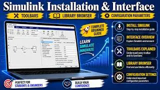 Thumbnail: MATLAB Simulink Installation Tutorial | Toolbar, Interface, Library Browser, Configuration Explained