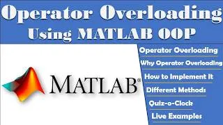 Thumbnail: MATLAB Operator Overloading Explained (OOP) | Operator Overloading Example | Cleaner, Reusable Code