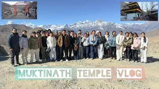 Thumbnail: Day 4| Educational Excursion class 12 | Muktinath Temple | Marpha #vlog | 2025 #sanjaysonar13 