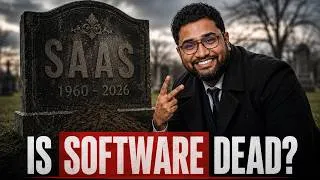 Thumbnail: "Is SaaS Really Dead? 2026ல் என்ன Build பண்றது (3/3 Framework)"