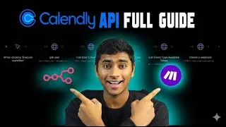 Thumbnail: Calendly API Made Easy: Important Endpoints with Ready-to-Use n8n & Make.com Templates