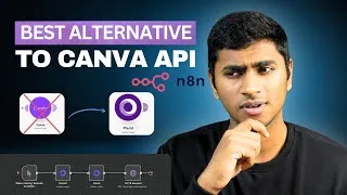 Thumbnail: Best Canva API Alternative (Save $$$): Automate Graphics, Images Using Placid & n8n, make.com