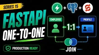 Thumbnail: FastAPI One-to-One Relationship + SQLAlchemy Joins (Production Ready)