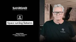 Thumbnail: Sanremo Coffee Machines - X-One Space saving features with Patrick O'Malley