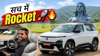 Thumbnail: Launch 🚀 होते ही दौड़ा दी Tata Sierra EV ❤️ | sansCARi sumit 