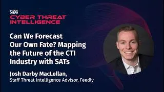 Thumbnail: Can We Forecast CTI’s Future? Mapping with SATs