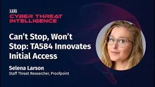 Thumbnail: Can’t Stop, Won’t Stop: TA584 Innovates Initial Access