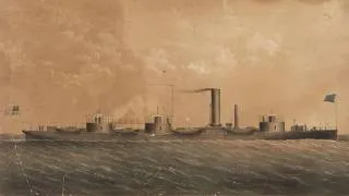 Thumbnail: USS Roanoke - Triple Turret Ironclad of the Civil War