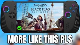 Thumbnail: Assassin's Creed Black Flag ReSynced on Ally X is INSANELY GOOD...