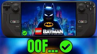 Thumbnail: LEGO Batman Legacy Of The Dark Knight on Steam Deck could've been PERFECT...