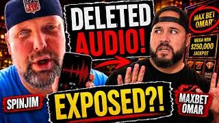 Thumbnail: MAXBET OMAR EXPOSED BY SPINJIM?! DELETED AUDIO REVEALS HIS OWN ADMISSION 🚨