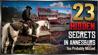Thumbnail: 23 RDR2 Secrets You Probably Missed in Annesburg | Hidden Gold, Rare Items & More