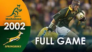 Thumbnail: TRI NATIONS CLASSIC | 2002 Australia v South Africa | Brisbane