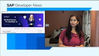 Thumbnail: Developer Center Upgrade, SAPScript Editor, Joule Work Desktop, Devtoberfest | SAP Developer News