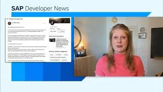 Thumbnail: RPT 1.5, TechEd Community Theater Talks, Joule Studio Dev Challenge | SAP Developer News