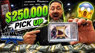 Thumbnail: I BOUGHT A $250,000 LEBRON CARD AT THE DALLAS CARD SHOW