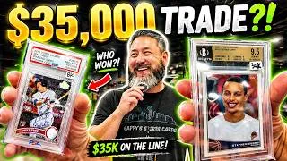 Thumbnail: INSANE $35K Trade at the Dallas Card Show New Jersey 🔥