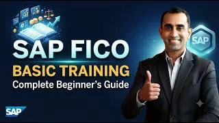 Thumbnail: Basic SAP FICO Module Training for Beginners 2026 | SAP Tutorial from Scratch