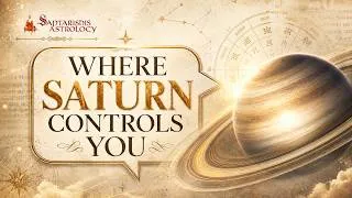 Thumbnail: BPHS Secrets: How Saturn's 8th Aspect Controls Your Chart | Saptarishis Astrology #astrotalk