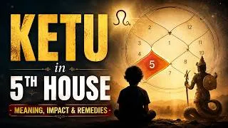 Thumbnail: Are you a magnet for relationship drama? (Ketu in 5th House) #astrology  #ketu  #5thhouse