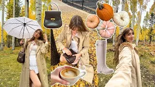 Thumbnail: a cozy fall day in flagstaff: fall foliage, coffee, scenic drives, visiting a pumpkin patch 🎃🍂🎀